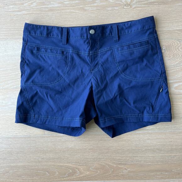 Athleta Women's 5" Dipper Shorts Navy sz 14 NWOT - Picture 1 of 4